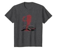 Jeff Beck - Pull It T-Shirt, Kinder, Anthrazit Meliert, 140