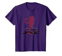 Jeff Beck - Pull It T-Shirt, Kinder, Violett, 140