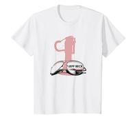 Jeff Beck - Pull It T-Shirt, Kinder, Weiß, 104