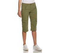 Jeff Green Damen Elastische Schnell Trocknende Kurze Leichte Cargo Outdoor Funktions Hose Marla, Farbe:Leaves, Größe:36