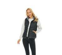 Jeff Green Damen Leichte 750 cuin Daunen Weste Madlin Inklusive Transportbeutel, Farbe:Black 1, Größe:42