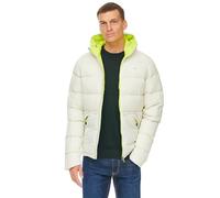 Jeff Green Herren Daunenparka Leif, Größe:L, Farbe:Silver Birch/Lime Punch