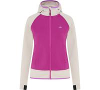 JEFF GREEN Microfleecekapuzenjacke Kaja (16424) 38 Grey Beige / Hollyhock