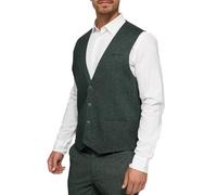 Jeff Anzugweste Herren Regular Fit grün, 50