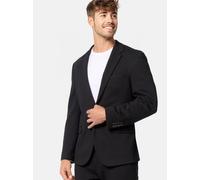 Jeff Sakko Herren Slim Fit Viskose schwarz, 52
