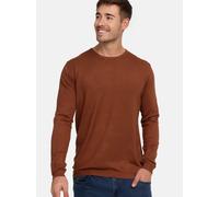 Jeff Strickpullover Herren Viskose braun, XXL