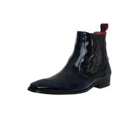 Jeffery West Herren Chelsea Boots „Wings“ Aus Leder, Blue Sunset, 45 EU