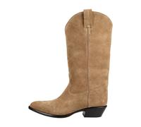 Jeffrey Campbell Stiefel Leder Hellbraun - 36
