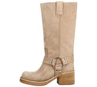 Jeffrey Campbell Stiefel Nubukleder Sand - 38