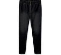 Jeansleggings SHEEGO, Damen, Gr. 46, Normalgrößen, schwarz (schwarz denim), 81% Baumwolle, 17% Polyester, 2% Elasthan, unifarben, lang, Jeans (24170944-46) schwarz denim
