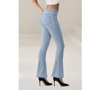 Jeggings BUFFALO Gr. 40, N-Gr, blau (hellblau, jeans) Damen Hosen mit ausgestelltem Bein (83515423-40) hellblau, jeans
