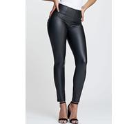 FREDDY - Push Up WR.up® Hohe Taille Superskinny Kunstleder, Schwarz , XL