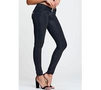 Jeggings FREDDY "WRUP2 SUPERSKINNY", Damen, Gr. L (40), N-Gr, schwarz, Web, Obermaterial: 84% Baumwolle, 16% Elasthan, unifarben, figurbetont lang, Hosen Jeggings, mit Lifting & Shaping Effekt, supers