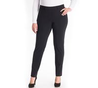 Jeggings KJBRAND "Jenny", Damen, Gr. 46, N-Gr, schwarz, Jersey, Obermaterial: 73% Polyamid, 27% Elasthan, figurbetont knöchellang, Hosen Jeggings, Im edlen Techno Jersey, Bi-Stretch, reduzierte Falten
