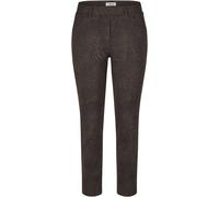 Jeggings KJBRAND "Jenny", Damen, Gr. 52, N-Gr, braun, Jersey, Obermaterial: 57% Polyester, 38% Viskose, 5% Elasthan, animal-print, figurbetont knöchellang, Hosen Jeggings (16697548-52) braun