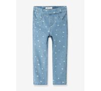 Jeggings mit Herzen Mädchen NAME IT jeansblau Gr. 128