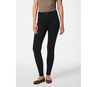 Jeggings PIECES "PCSKIN WEAR MW JEGGINGS/NOOS BC", Damen, Gr. S (36), N-Gr, schwarz, Web, Obermaterial: 77% Viskose, 20% Nylon, 3% Elasthan, unifarben, skinny fit knöchellang, Hosen Jeggings (23714947