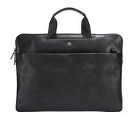 Jekyll & Hide Havana Aktentasche RFID Leder 39 cm Laptopfach camo (2439HACA) schwarz