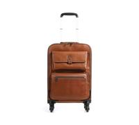 Jekyll & Hide Montana 4-Rollen Trolley braun, Leder, 35 x 47 x 19cm