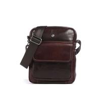 Jekyll & Hide Montana Umhängetasche dunkelbraun, Leder, Herren