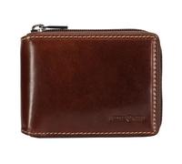 Jekyll & Hide Norwegian Geldbörse RFID Schutz Leder 12 cm braun
