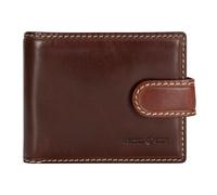 Jekyll & Hide Norwegian Geldbörse RFID Schutz Leder 12 cm braun