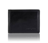 Jekyll & Hide Oxford Geldbörse RFID Schutz Leder 11 cm black (6300OXBL) schwarz