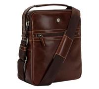 Jekyll & Hide Oxford Handtasche Leder 22 cm braun