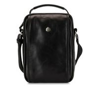 Jekyll & Hide Oxford Umhängetasche Leder 25 cm schwarz