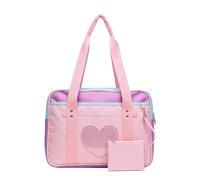 Jenngaoo Japanische Schultasche, Kawaii-Laptoptasche, Oxford-Stoff, Umhängetasche, 36 x 27 x 13 cm