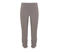 Jennifer Bryde-Stretchhose-Jennifer-901-viele Farben-Schlupfhose-schmales, Gerafftes Bein- Bengalin, Hosengröße:46, Farbe:Taupe