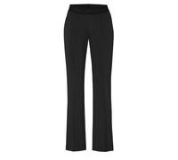 Bootcuthose TONI "Jenny Flared Luxury", Damen, Gr. 44, N-Gr, grau (anthra), Web, Obermaterial: 70% Viskose, 25% Polyamid, 5% Elasthan, unifarben, bootcut fit knöchellang, Hosen (68926433-44) anthra