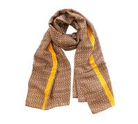 JERLA Damen Schals Lady Light Soft Fashion Solid Scarf Wrap Shawl plaid scarf, gelb, Large