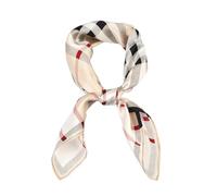 JERLA kleine quadratische Schals aus 100% echter Maulbeerseide, für Haare, Kopf und Gesicht, 53 cm x 53 cm, für Damen und Herren, 21" x 21"