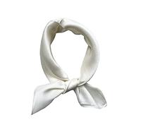 JERLA kleine quadratische Schals aus 100% echter Maulbeerseide, für Haare, Kopf und Gesicht, 53 cm x 53 cm, für Damen und Herren, 21" x 21"