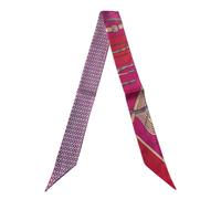 JERLA Schal aus 100% Maulbeerseide, Schal, Kopfhaarband, Handtasche, Griff, Krawatte, Schal, Halstuch für Damen, Rosenkette, 47.24"x2.17"