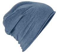 Beechfield Unisex Jersey Beanie, denim, Einheitsgröße