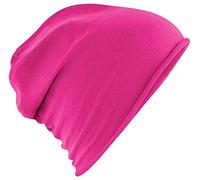Jersey Beanie Fuchsia, fuchsia, Einheitsgröße