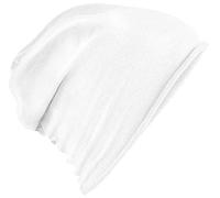 Jersey Beanie weiß, weiß, Einheitsgröße