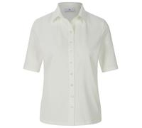 Jersey-Bluse 1/2-Arm Peter Hahn weiss 38