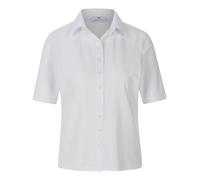 Jersey-Bluse 1/2-Arm Peter Hahn weiss 48