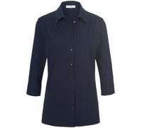 Jersey-Bluse 3/4-Arm Peter Hahn blau 52