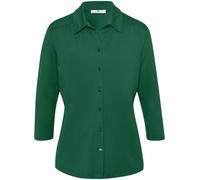 Jersey-Bluse 3/4-Arm Peter Hahn grün 40