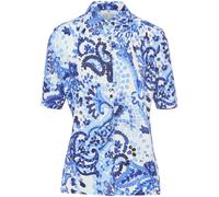 Jersey-Bluse Peter Hahn blau 46