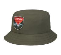 Jersey Bucket Stoffhut mit UV-Schutz by Stetson oliv S (54-55 cm)