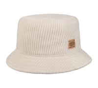 Jersey Cord Bucket Stoffhut by Stetson cremeweiß M (56-57 cm)