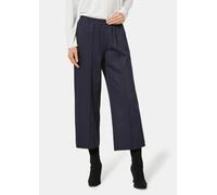 Jersey-Culotte VERA mit Biesen blau 27 7/8-Länge