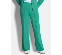 Jersey-Hose VERA mit Biesen grün 50 7/8-Länge