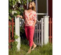 Jersey Joggpants mit Taillenzug 3/4 Länge