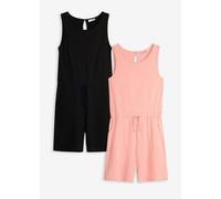 Jersey-Jumpsuit aus reiner Baumwolle 146